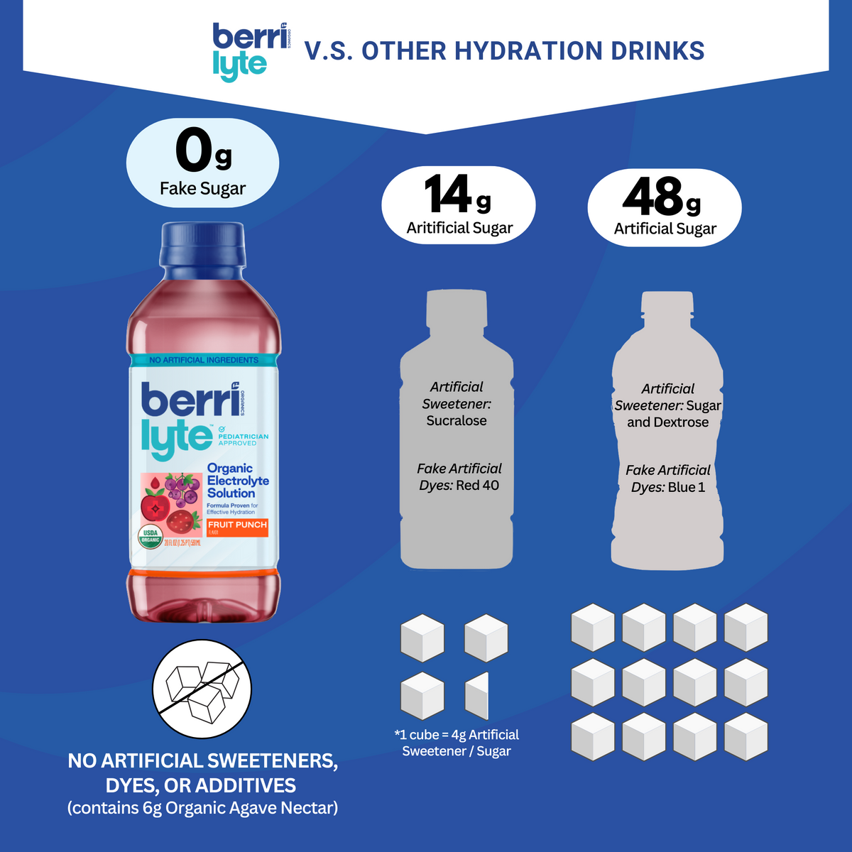 Berri Lyte Fruit Punch | Organic Electrolyte Drink