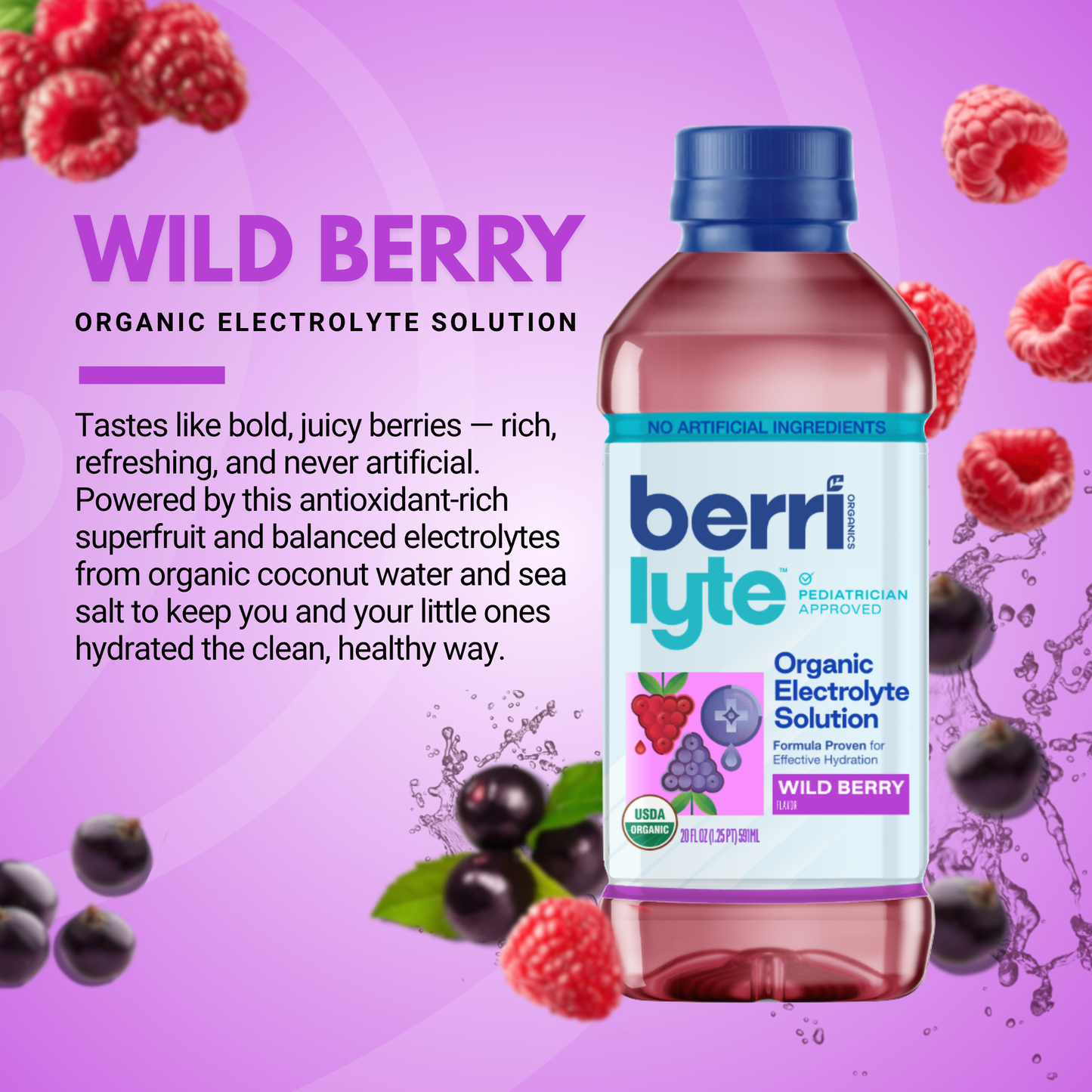NEW! Wild Berry - 20oz Size