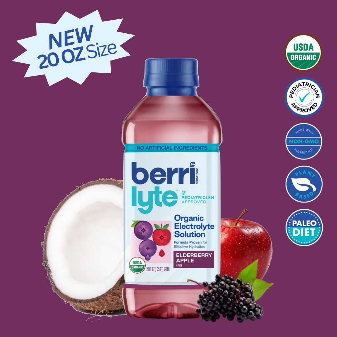 Berri Lyte Elderberry Apple | Electrolyte Rich Drink
