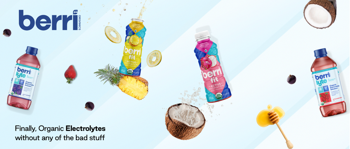 brand story banner, berri organics