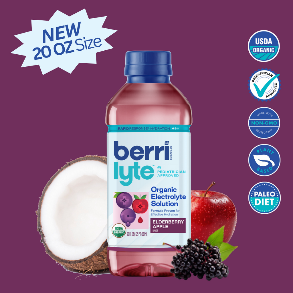 Berri Lyte Elderberry Apple | Electrolyte Rich Drink Berri Lyte Elderberry Apple | Electrolyte Rich Drink