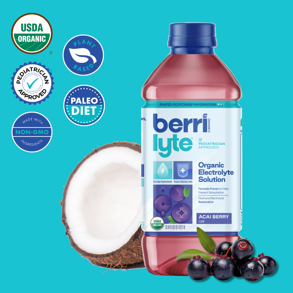 Berri Lyte Acai Berry | Organic Electrolyte Drink