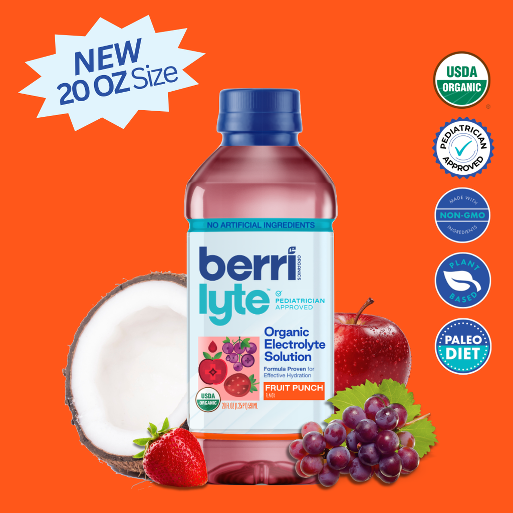 Berri Lyte Fruit Punch | Organic Electrolyte Drink