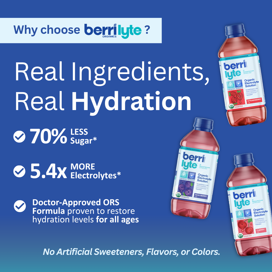 Real ingredients sports drink