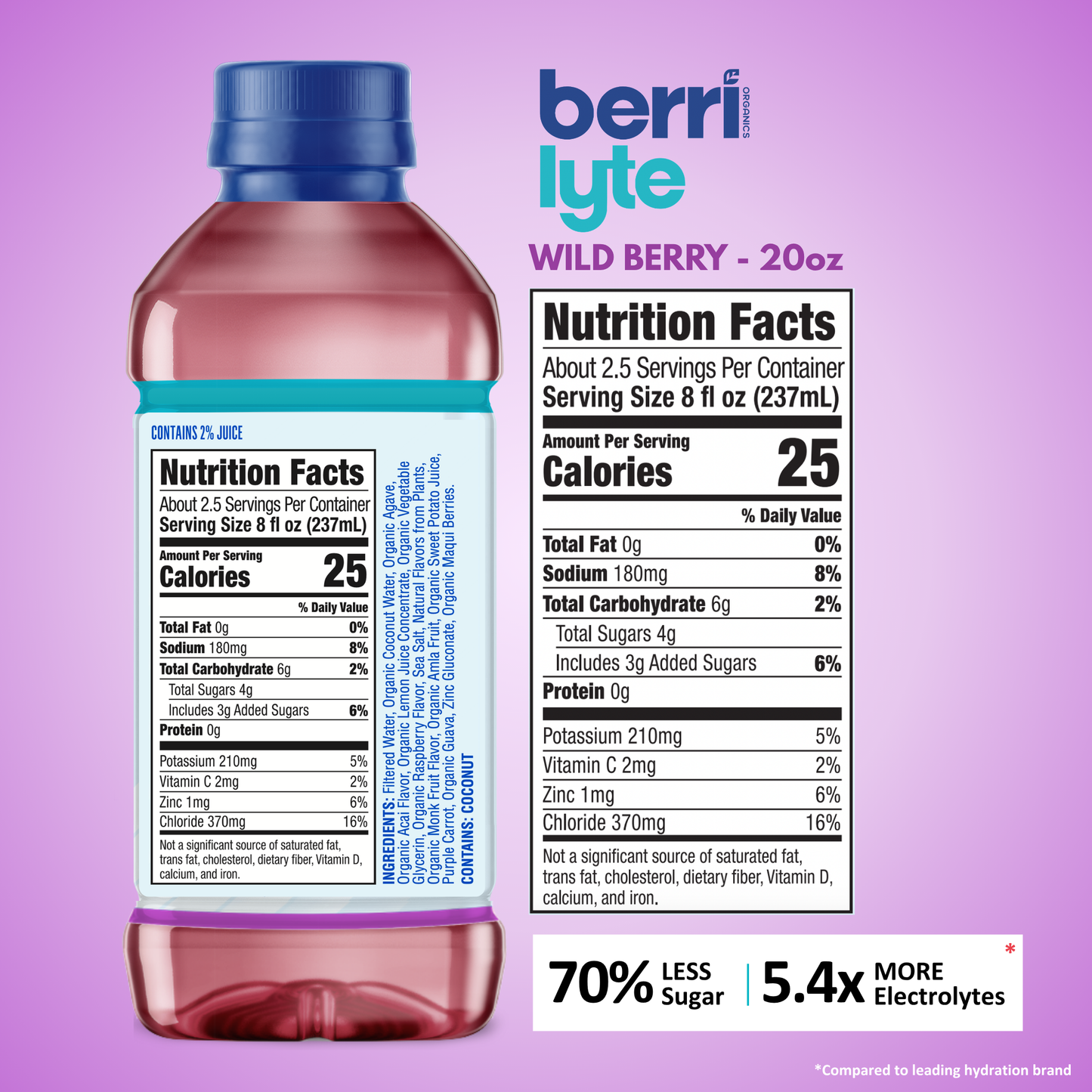 NEW! Wild Berry - 20oz Size